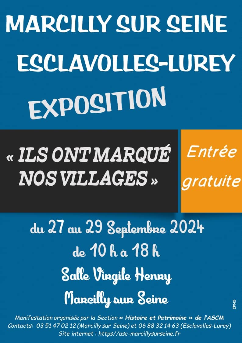 exposition sur deux villages Marnais